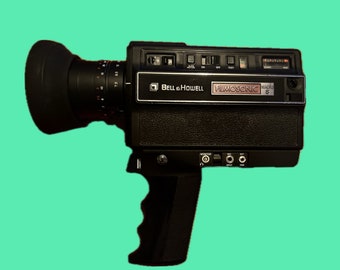 Vintage Bell & Howell Filmsonic Macro 8 Camera - Super 8 Film Camera - Perfect voor Filmmakers en Hobbyisten