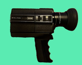 Caméra vintage super 8 BELL & HOWELL FIMOSONIC 1238 macro 8 - Photo