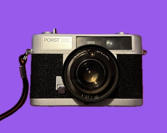 Vintage Porst 135L Rangefinder Camera - Compact en Stijlvol - Ideaal voor Straatfotografie Enthousiasten