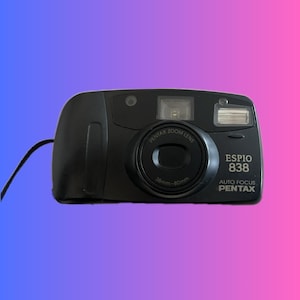 Pentax Espio 838 - Vintage Compact 35mm Point and Shoot Camera | Japanese Quality | Autofocus & Zoom | Perfect for Beginners and Enthusiasts