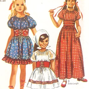 Floor Length Peasant Dress - Etsy