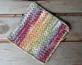 Cozy Fall Crochet Potholder Pattern