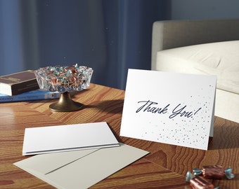 Stars Thank You Cards (8, 16, and 24 pcs)