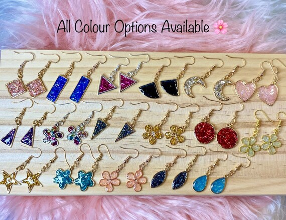 Custom on sale resin earrings