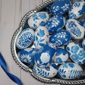 Easter eggs, hand-painted