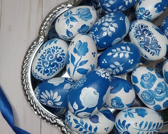 Easter eggs, hand-painted