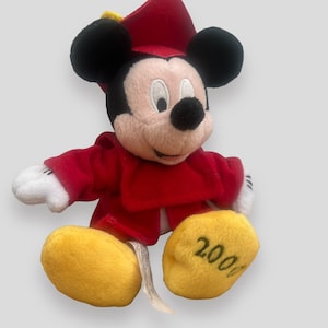 Uni Uni Abschluss Geschenk Disney Parks Micky Maus 2000 Plüsch Vintage Gebraucht Vgc Bild 4