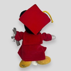Uni Uni Abschluss Geschenk Disney Parks Micky Maus 2000 Plüsch Vintage Gebraucht Vgc Bild 5