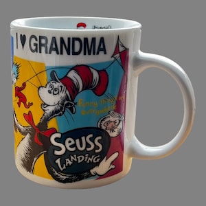 I love Grandma Mug  Dr Seuss mug cup used vintage item in mint condition