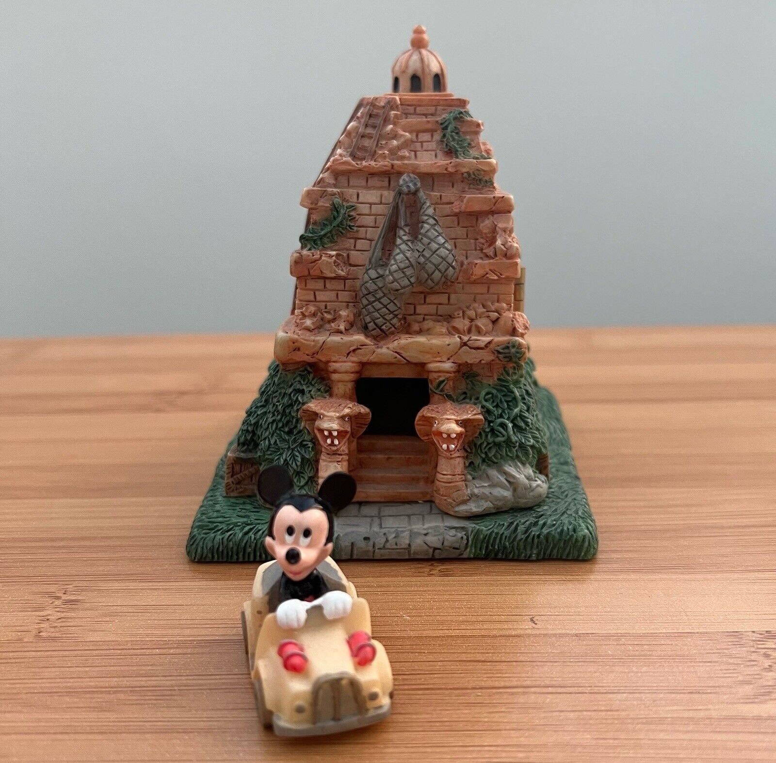 Mickey Mouse Indiana Jones Temple of the Forbidden Eye Resin