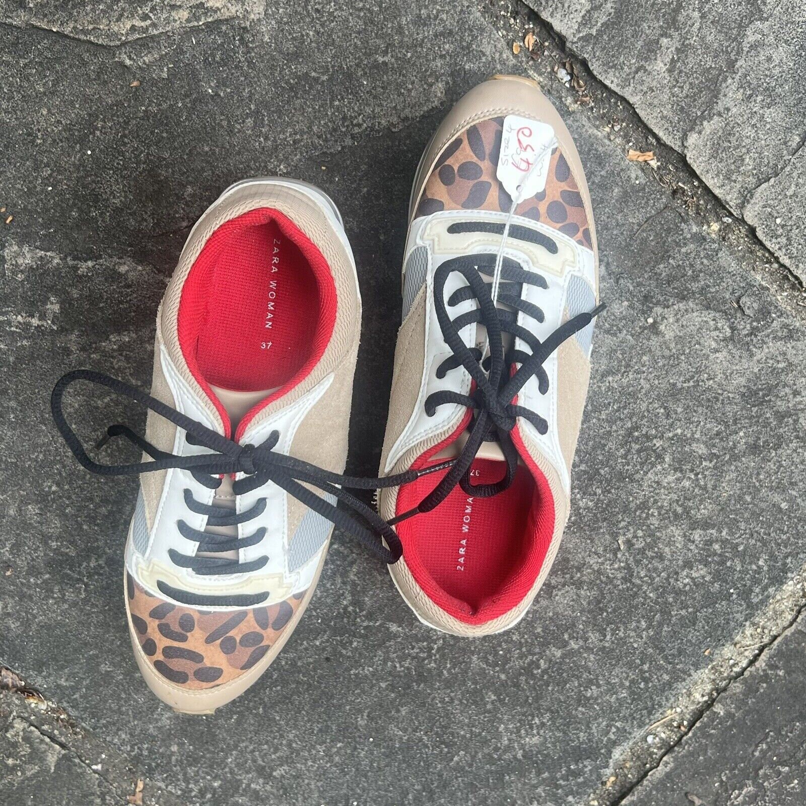 Basket leopard zara deals