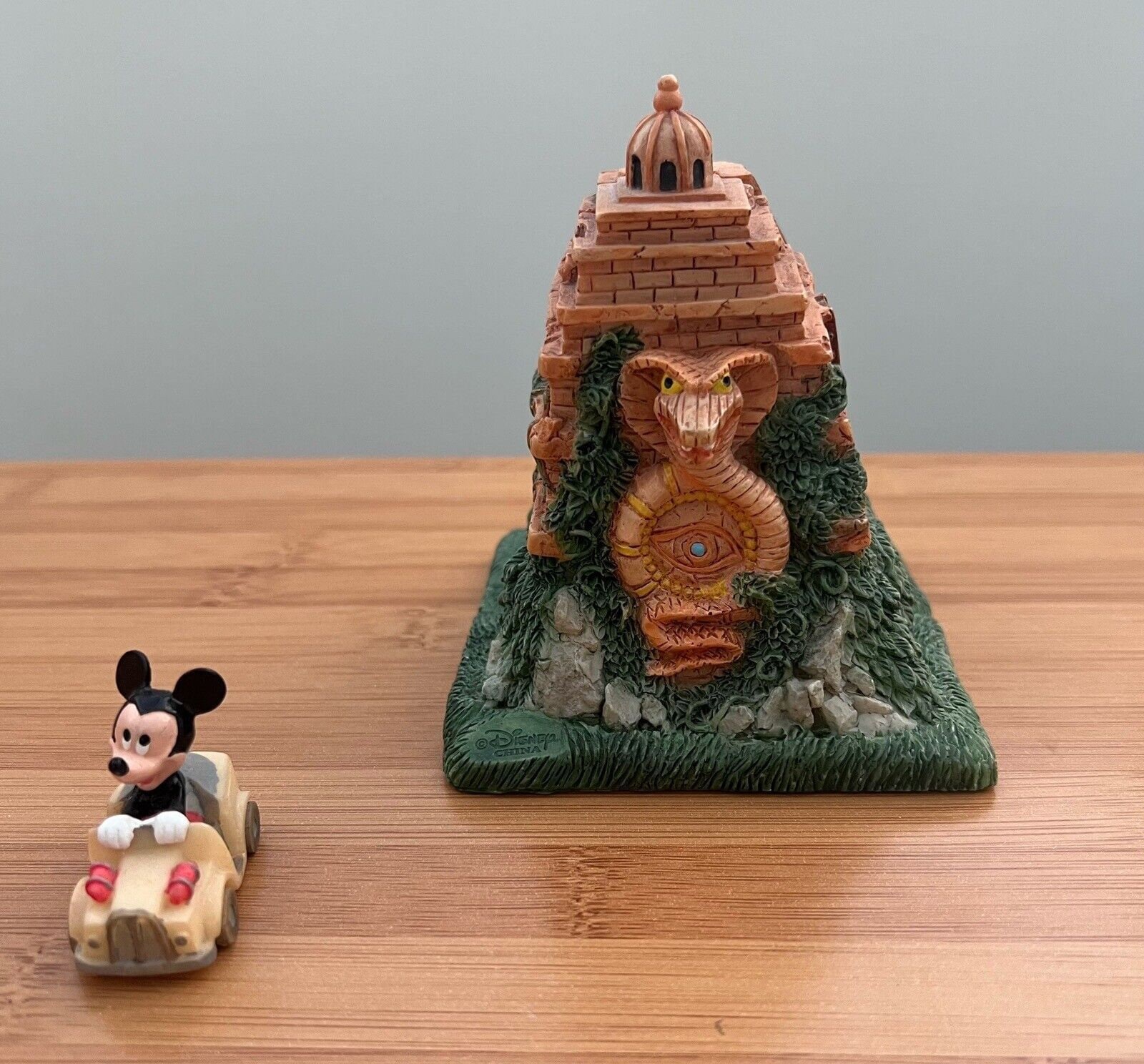 Mickey Mouse Indiana Jones Temple of the Forbidden Eye Resin