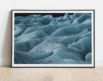 Iceland Glacier Photo Print, Vatnajokull Glacier Photography Wall Art, Europe Landscape Photo Poster, Nature Photography, Ring Road Picture