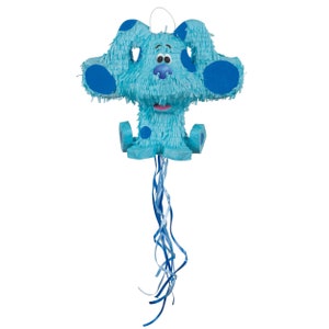 Blue&#39;s Clues 3D Pull Pack of 1 Pinata, 18.5&quot;, Multicolor