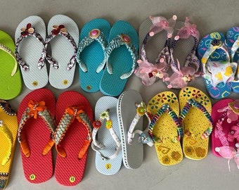 Artsy Flip Flops