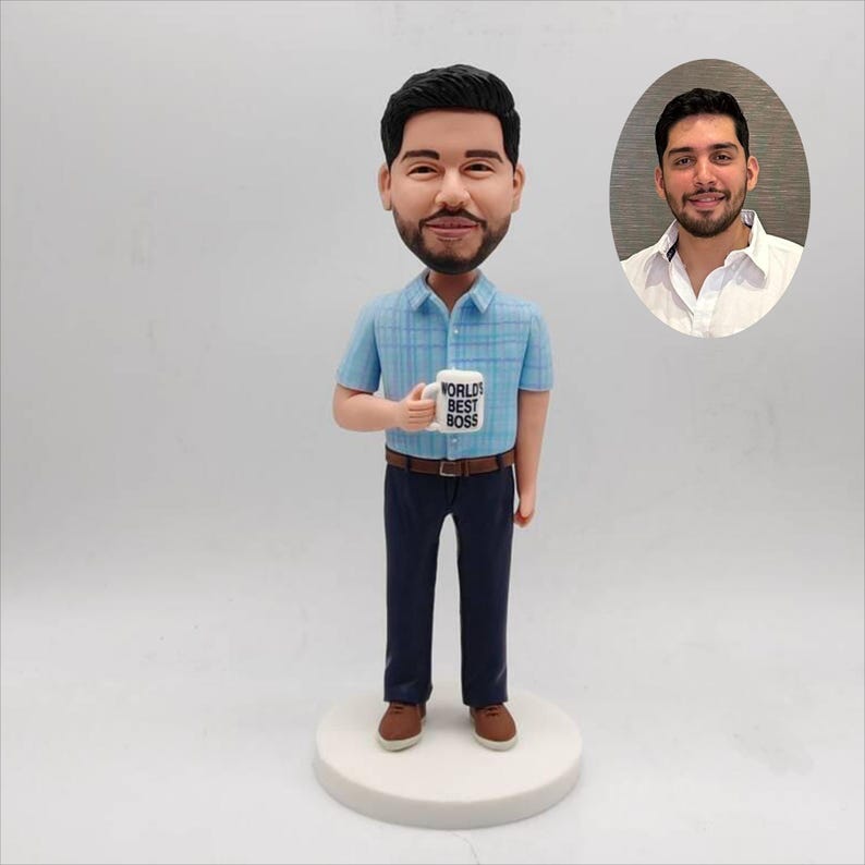 Figura Personalizada Bobblehead – Regalo único Para Doctoras Y Enfermeras – Hecha A Mano