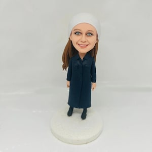 Handcrafted Memory Doll - Custom Polymer Clay Figurine from Your Picture - Thoughtful Gift for Mom, Friend, Loved Ones