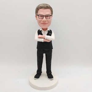 Custom Bobbleheads, Custom Grandfather Bobblehead, Custom Bobblehead For Boss, Make Your Own Bobble Head, Custom Father Action Figure
