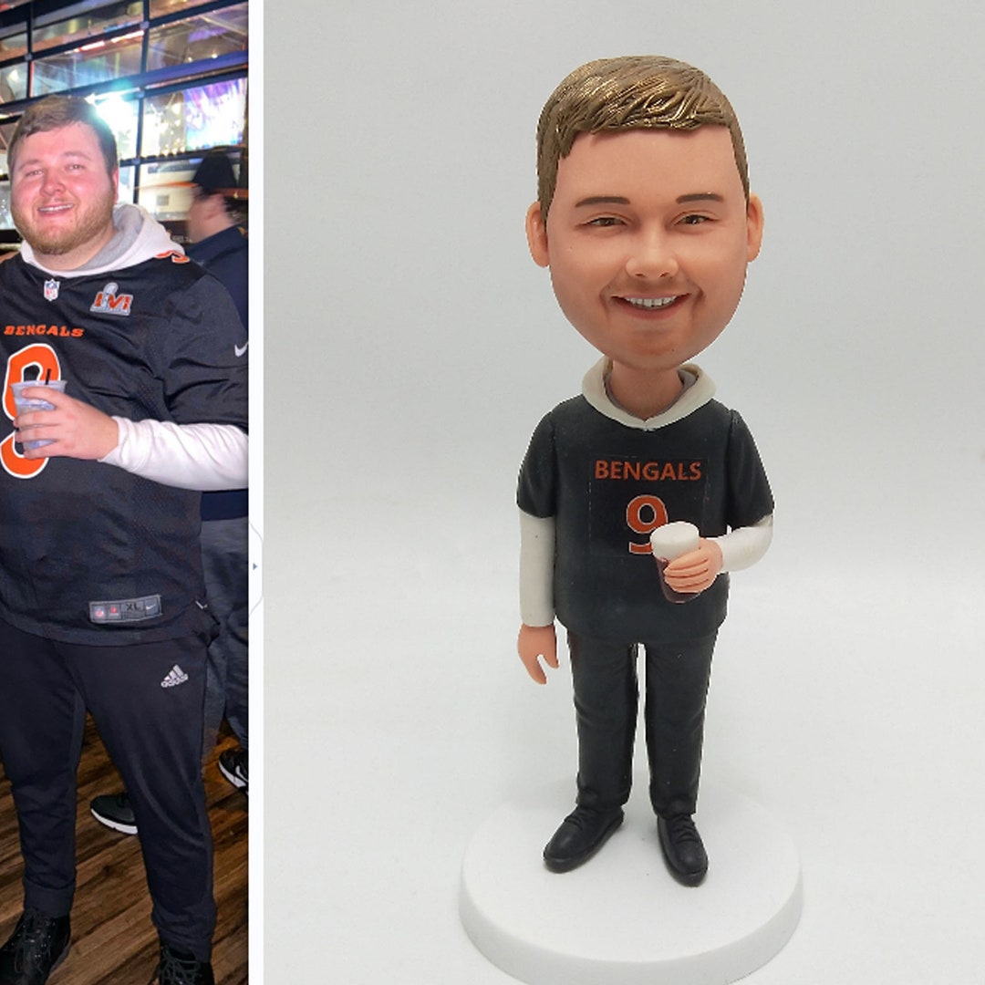 Bobble Head Custom, Bobbleheads Custom 3D Statues Gifts for Husband