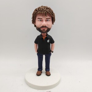 Custom man Bobbleheads, Custom Bobblehead for husband, Custom Bobblehead For Boss, Make Your Own Bobble Head, Custom Father Action Figure