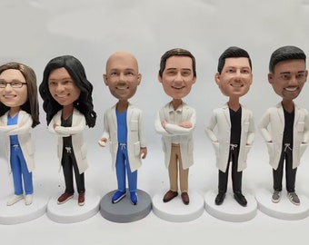 Custom Doctor Bobblehead, Personalized Gift, Team Gifts,