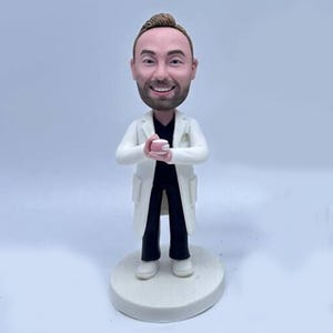 Custom male dentist bobblehead That Looks Like You,Unique Funny Gifts For Dentists, Customized Bobbleheads Dentist,gifts for doctor