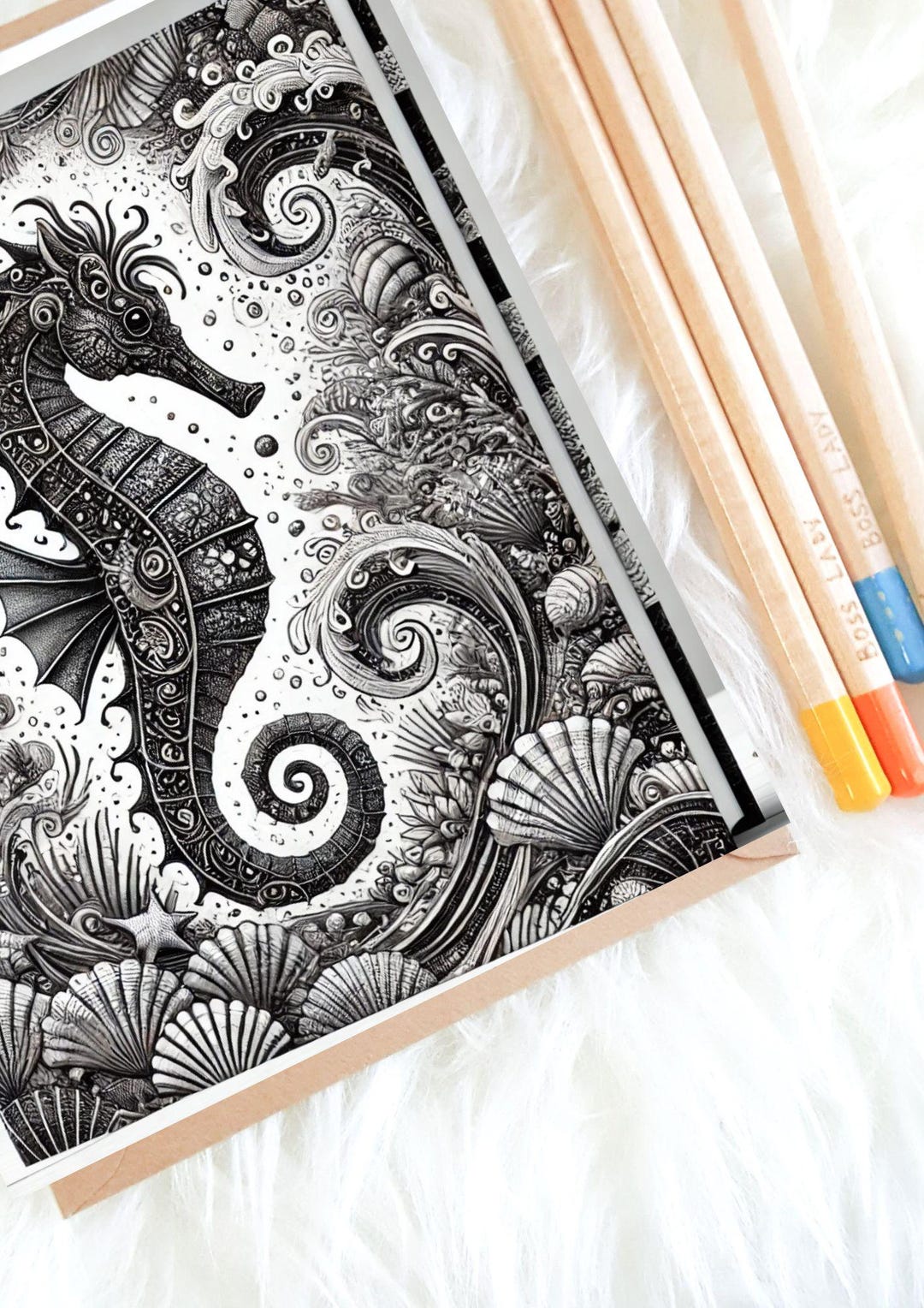 Intricate Adult Coloring Book - Digital Download - Etsy