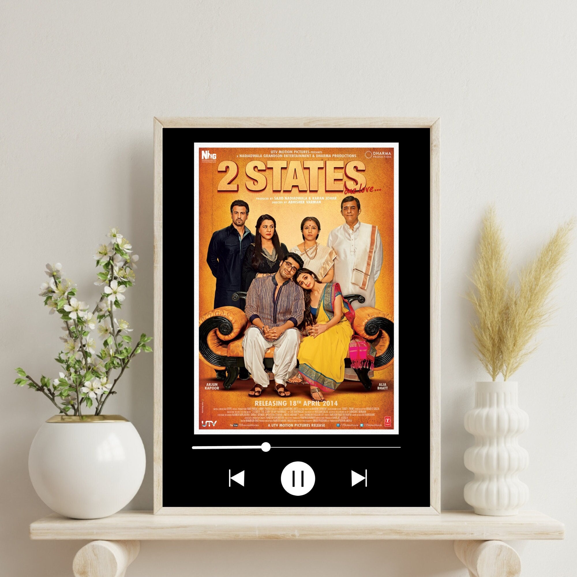 2 States Alia Bhatt And Arjun Kapoor Poster