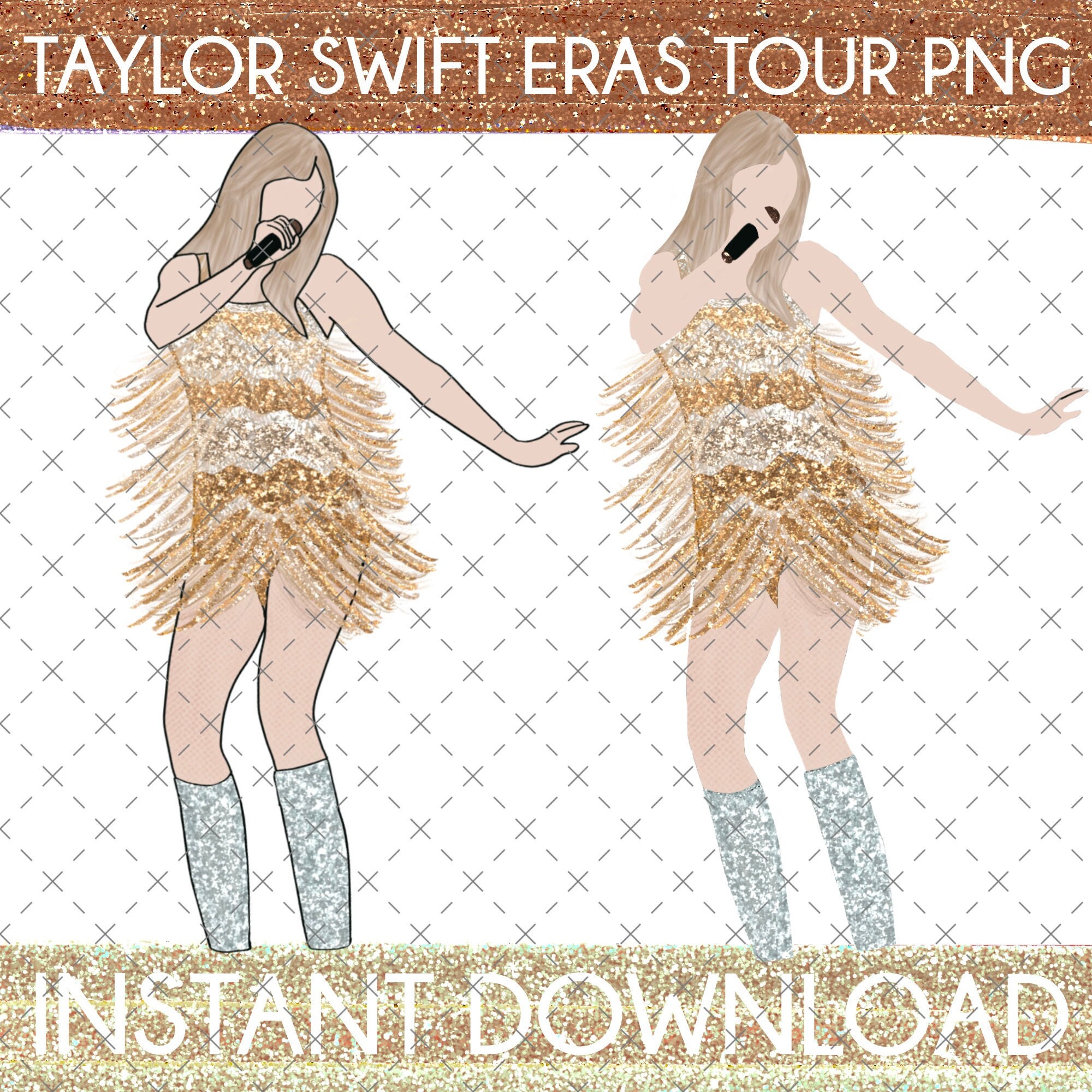 Eras Tour Taylor Swift PRINTABLE Life Size Cut Out Cardboard DIGITAL 