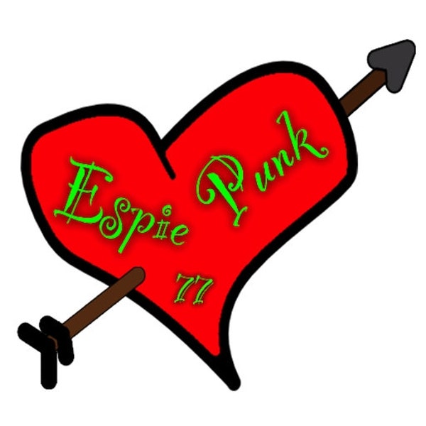 Espie Punk 3" x 3" sticker