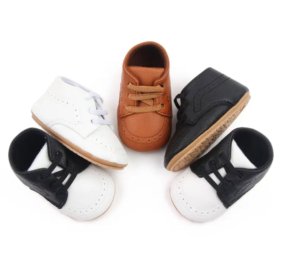 Baby Boy Shoes, Crib Shoes, Dress Shoes, Spring Shoes, Summer, Black ...