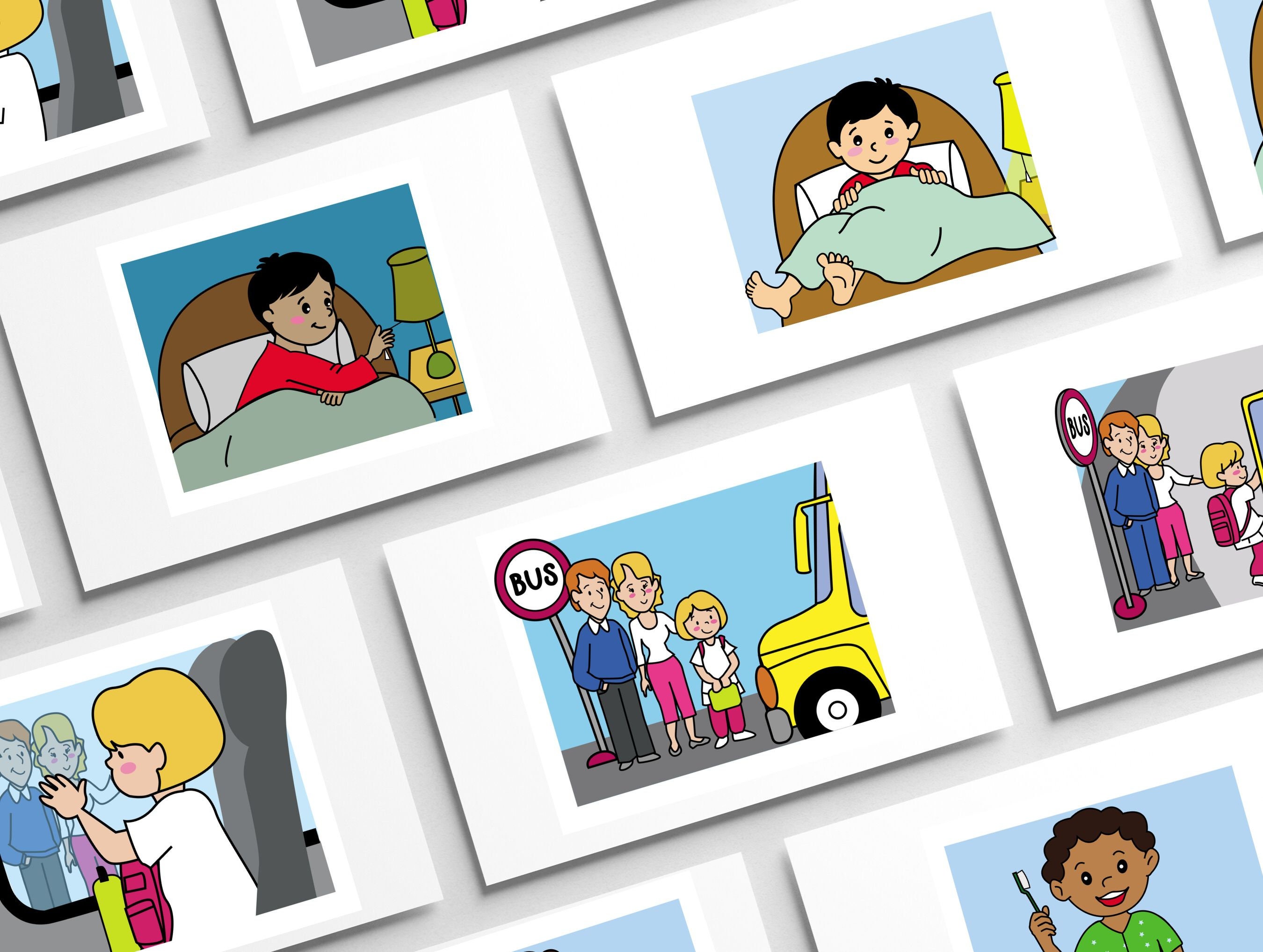 Sequencing Materials 4 Picture Sequencing Card | Flash Cards ...
