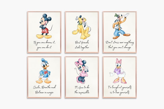 mickey mouse characters names