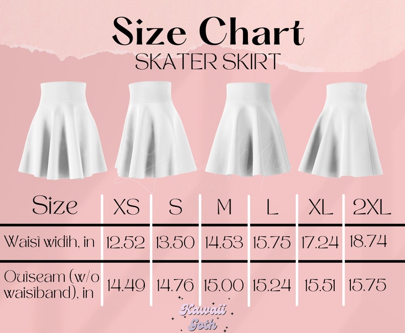 Kawaii Clouds Women's Skater Skirt, Kawaii Skirt, Pastel Skater Skirt