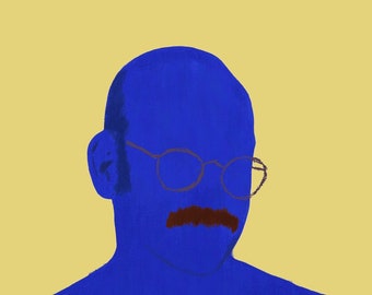 Tobias funke preso desenvolvimento impressão cartaz tv sitcom arte digital a4 a3 impressão ilustração cor vintage mínimo