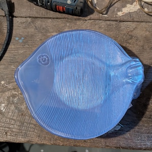 Vietri Glass Fish Plates