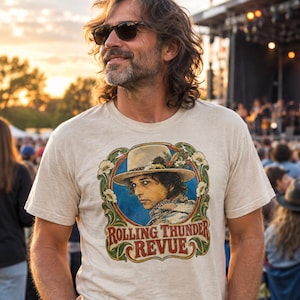 Bob Dylan Rolling Thunder Shirt - Etsy