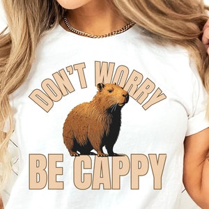 Funny Capybara Tee, Capybara Pun Shirt, Capybara Gift T-Shirt, Capybara Lover Gift, Nature Tee, Cartoon Capybara Tee, Cute Animal Tee
