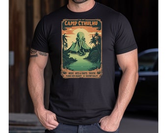 Camp Cthulhu T-Shirt: Funny HP Lovecraft Tee