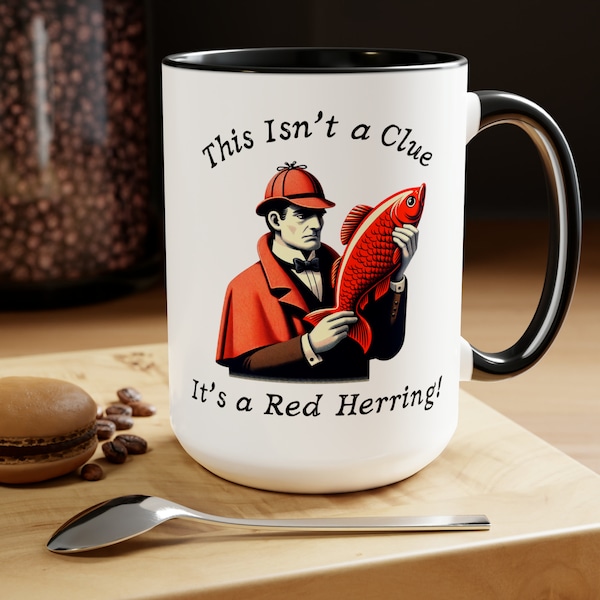 Mystery Novel Mug, Mystery Novel Lover, Book Lover Mug, Gift for Mystery Reader, Cozy Mystery Book Club Mug, True Crime Mug, Sleuths Mug