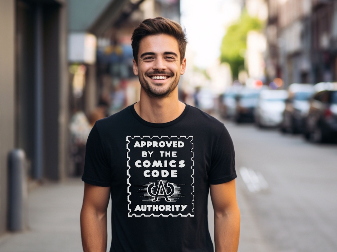 Comics Code Badge Comics Code Authority Tee: Vintage Comic Book Collector Gift - Etsy