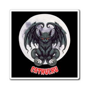 Cathulhu Magnet, Cathulhu Gift, Cthulhu, Cthulhu Magnet, HP Lovecraft, Ancient Ones, Funny Cthulhu, Call of Cthulhu, Cthulhu Gift
