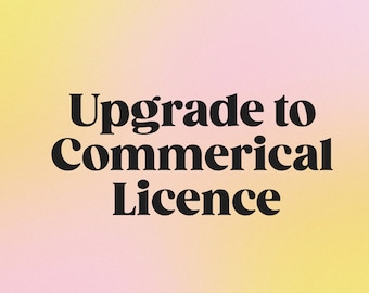 Upgrade your Hobby Licence to a Commercial Licence