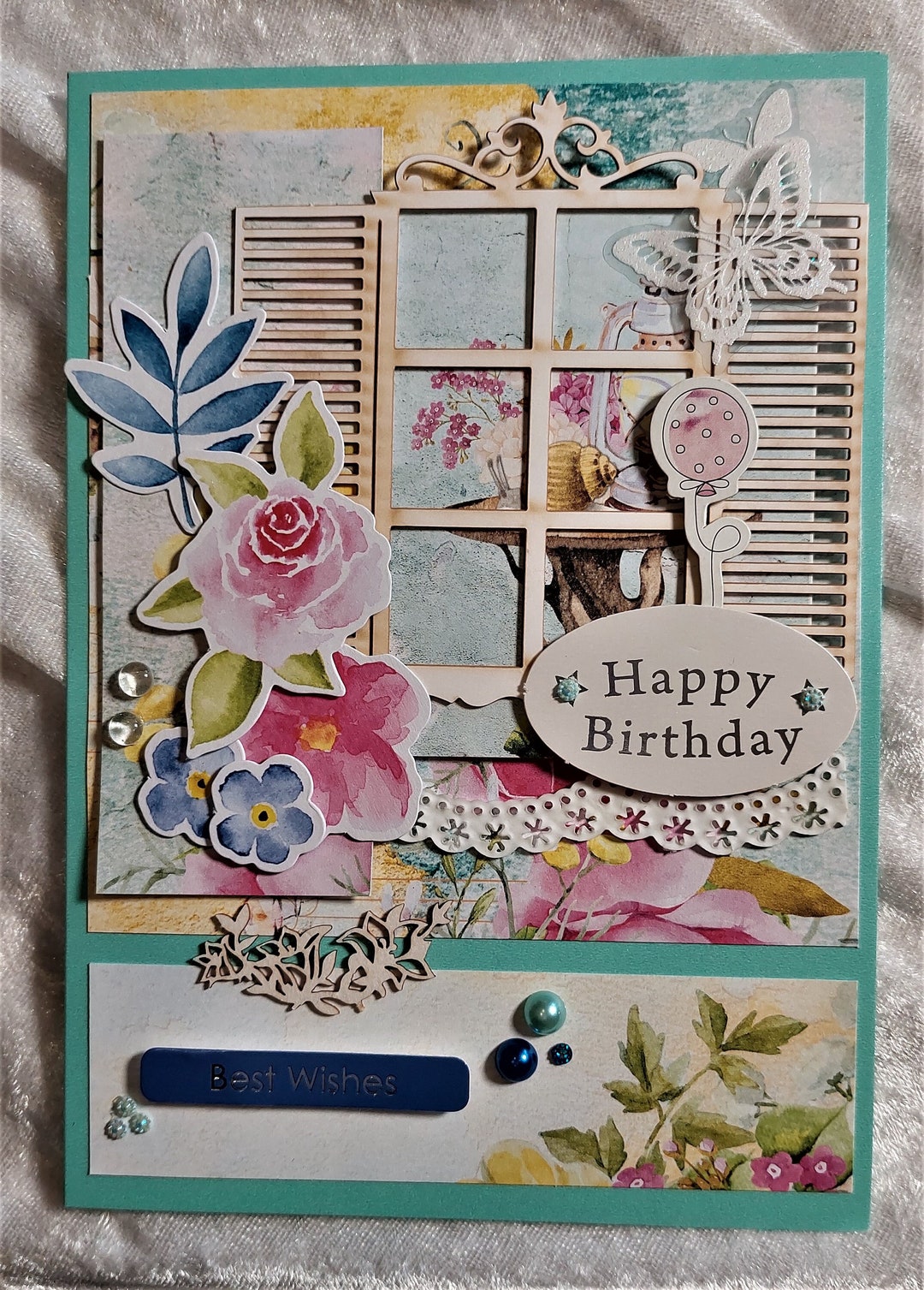 Handmade Birthday Greeting Card - Etsy