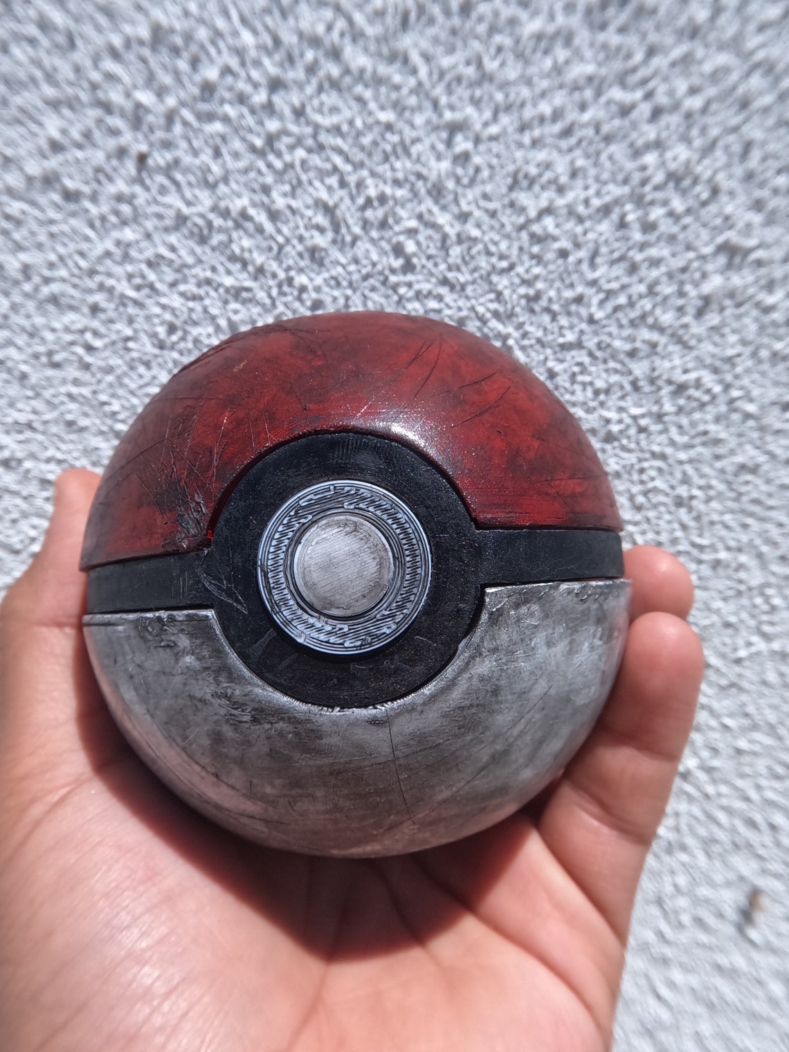 3d Printed Pokeballs damaged Looking Etsy