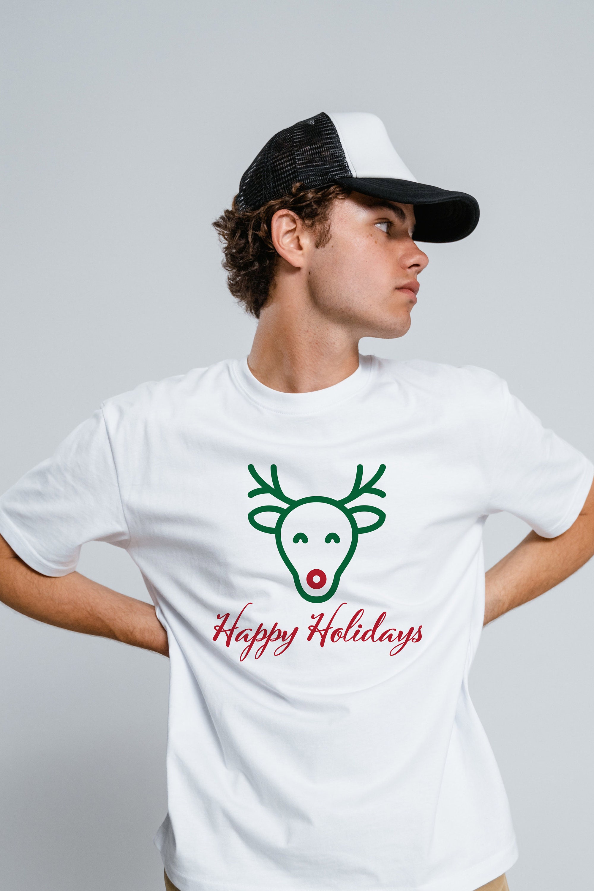 Happy Wednesday Rudolph Happy Holidays, Rudolph Design, Printable, Holiday Graphics, Holiday ...