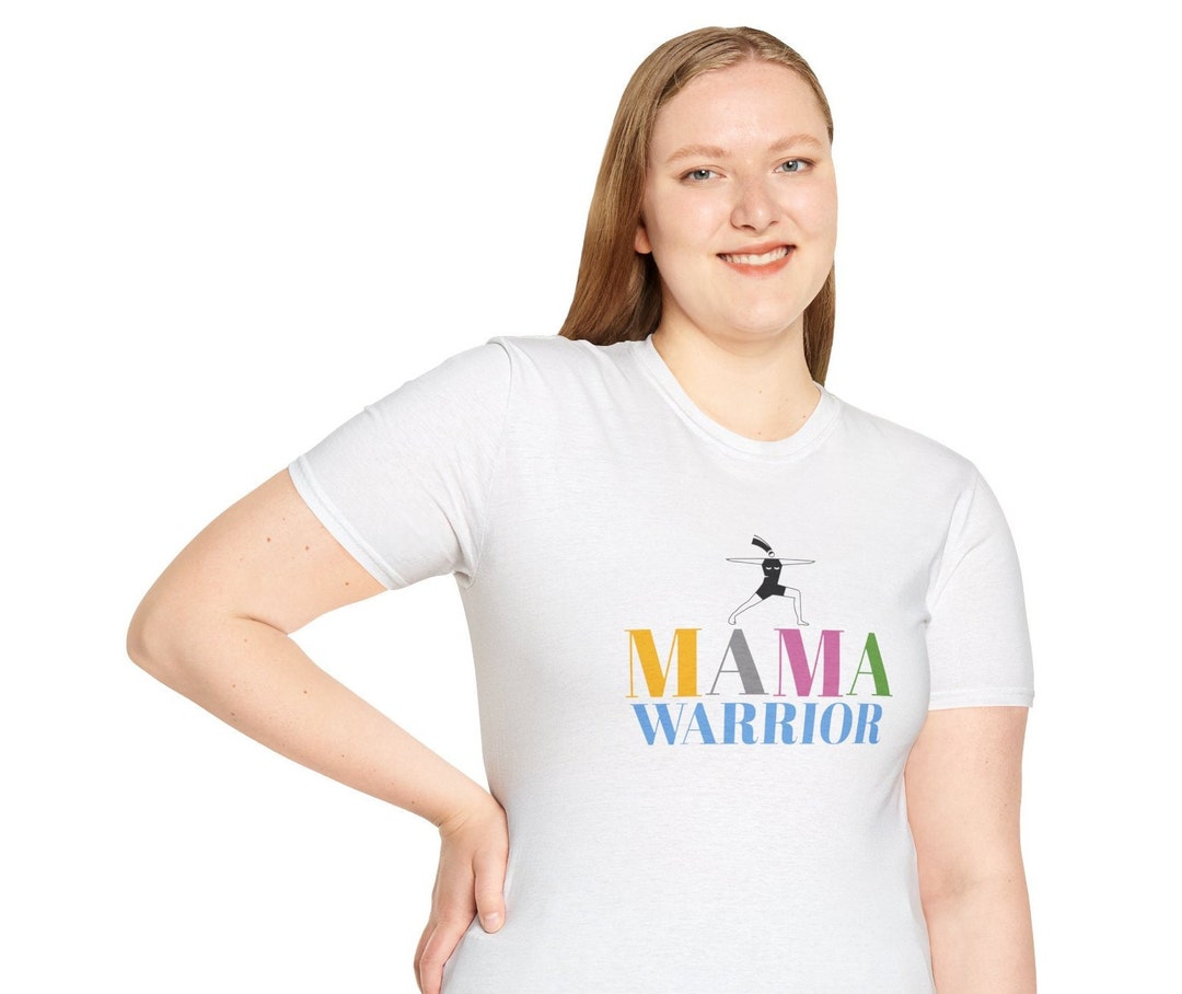 MAMA WARRIOR T-shirt, Gift for Moms. - Etsy UK