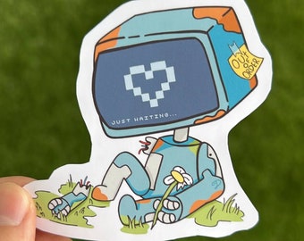 Robot waiting for love