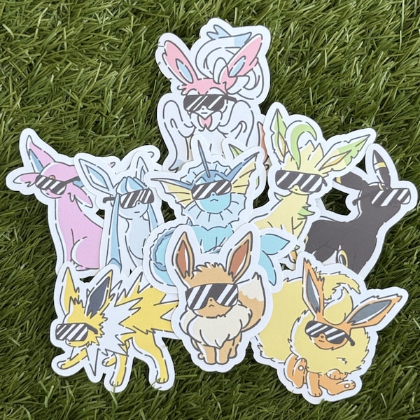 Eevee Gang Stickers