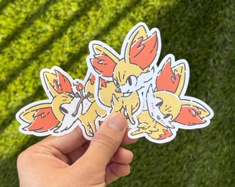 Fennekin Stickers